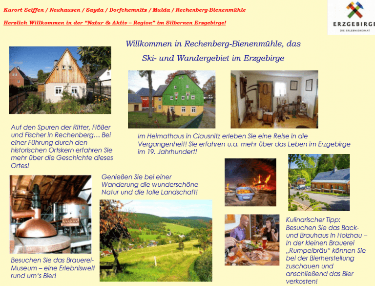 Natur Und Aktivregion Im Silbernen Erzgebirge Neuhausen Erzgeb