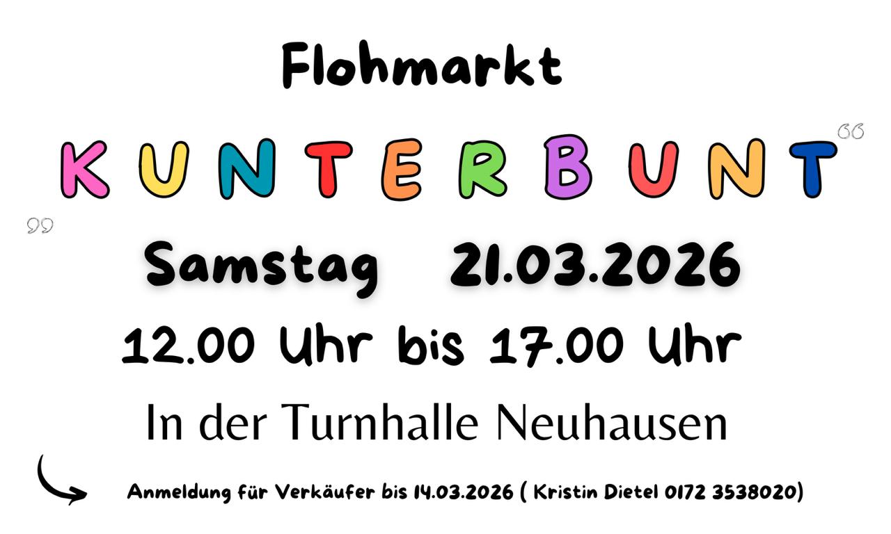 Flohmarkt Kunterbunt