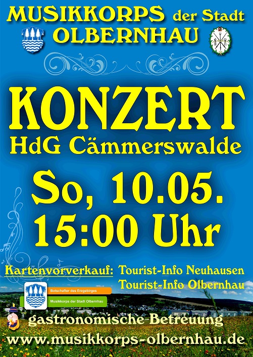 Frühlingskonzert des Musikkorps Olbernhau