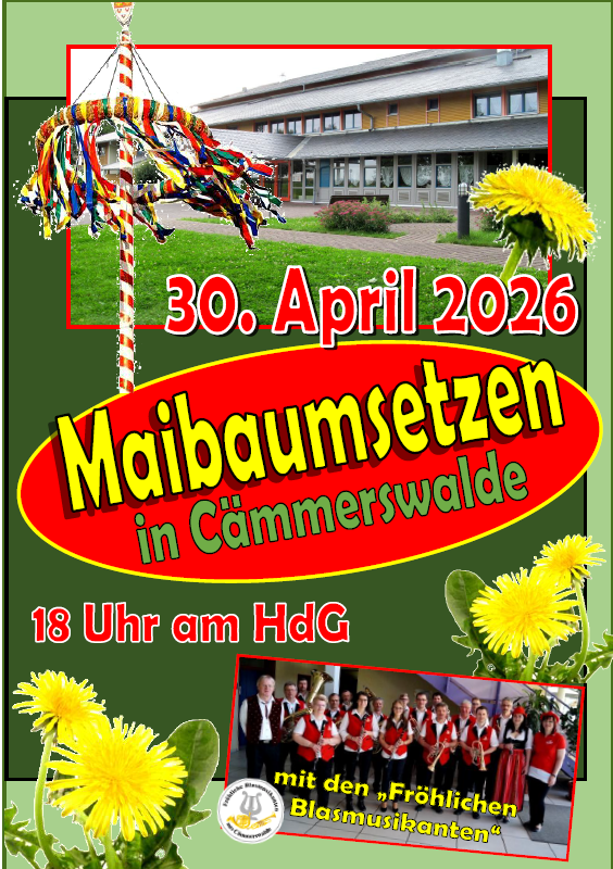 Maibaumsetzen Cämmerswalde