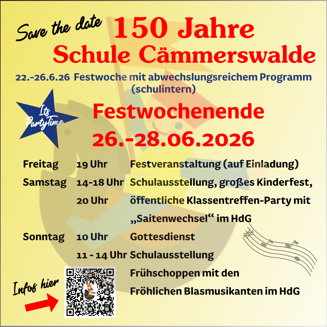 Festwochenende 150 Jahre Schule Cämmerswalde