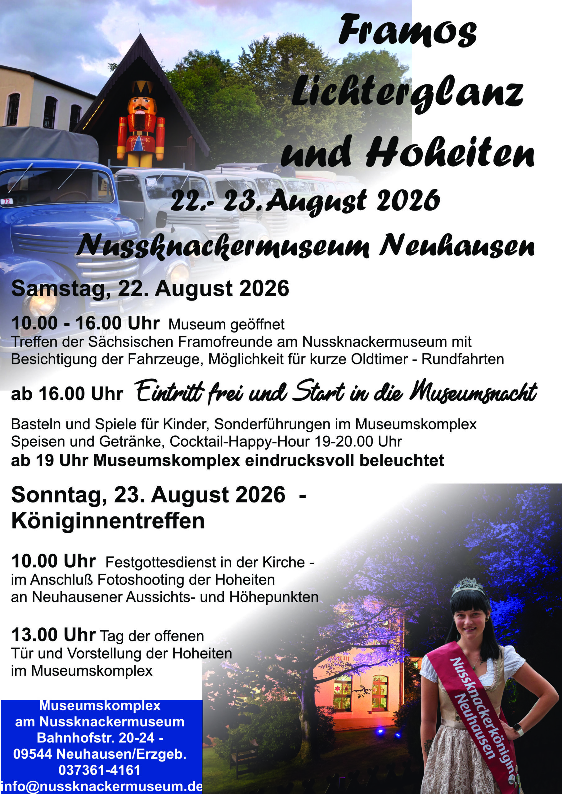 Framos, Lichterglanz und Hoheiten