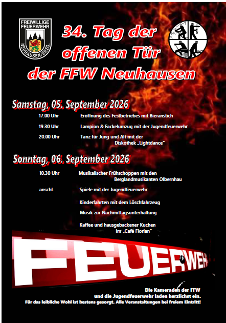 34. Tag der offenen Tür der FFW Neuhausen - Feuerwehrfest