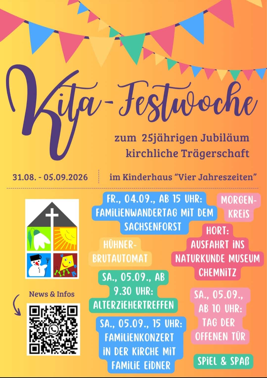 Tag der offenen Tür im ev. Kinderhaus 4 Jahreszeiten